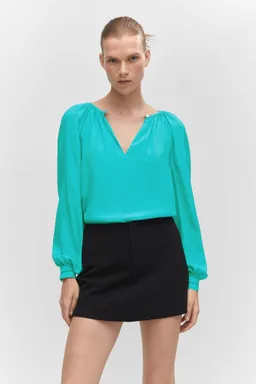 Blusa manga raglán de Mango en Blusas para argentina