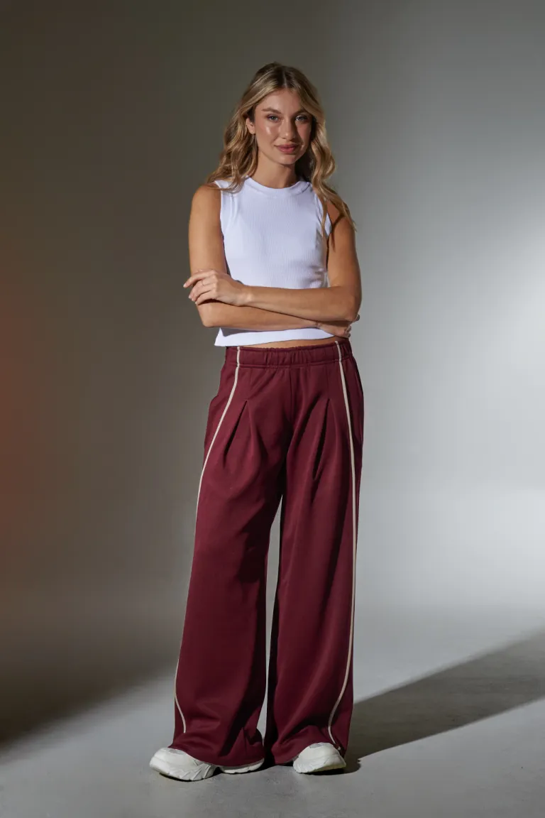 Pantalón holgado en tonos marrones para un estilo casual y elegante de Apricot en Pantalones para argentina