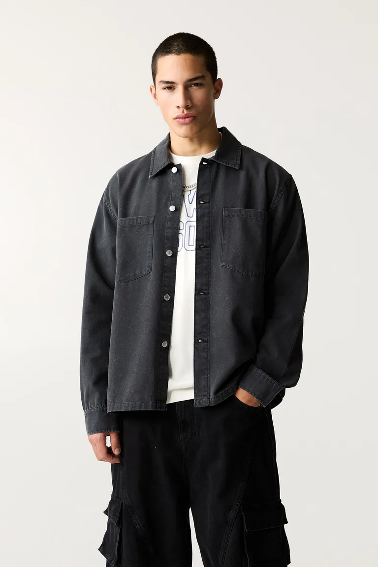 Camisa con bolsillos delanteros de Pull&Bear en Camisas para argentina