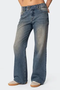 Jean jesi tiro bajo de Edikted en Pantalones para argentina