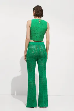Pantalón punto calado de Mango en Pantalones para argentina