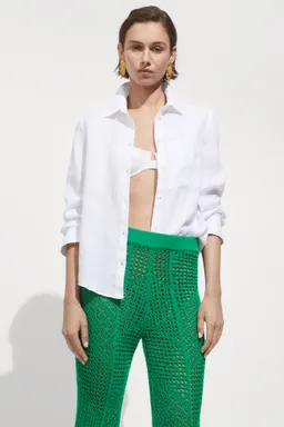 Pantalón punto calado de Mango en Pantalones para argentina