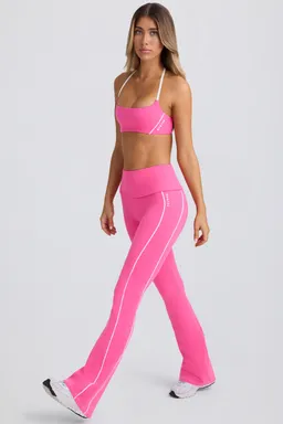 Pantalón acampanado suave active foldover de Oh Polly en Pantalones para argentina
