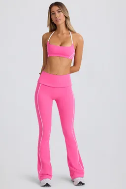 Pantalón acampanado suave active foldover de Oh Polly en Pantalones para argentina