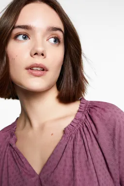 Vestido fruncido bordados de Mango Teen en Vestidos para argentina