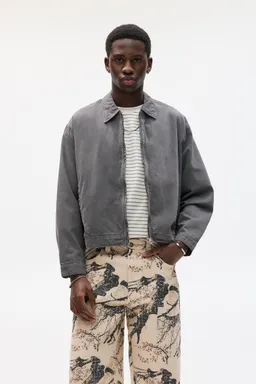 Campera algodón cremallera de Pull&Bear en Abrigos y Camperas para argentina