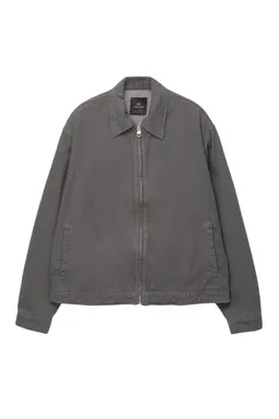 Campera algodón cremallera de Pull&Bear en Abrigos y Camperas para argentina
