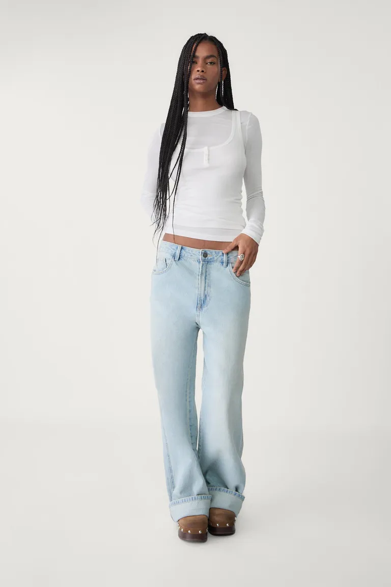 Jeans estilo baggy de Stradivarius en Pantalones para argentina