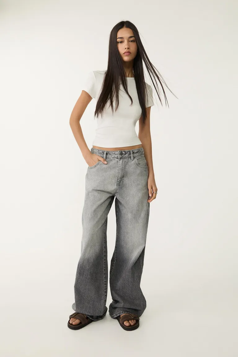 Jeans estilo baggy de Stradivarius en Pantalones para argentina