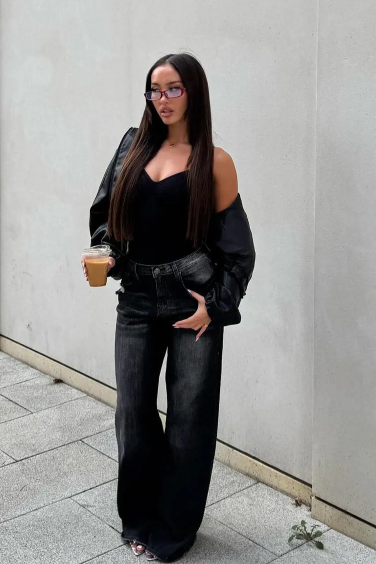 Jean baggy roto astrid de Fashion Nova en Pantalones para argentina