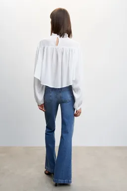 Blusa bordada algodón de Mango en Blusas para argentina