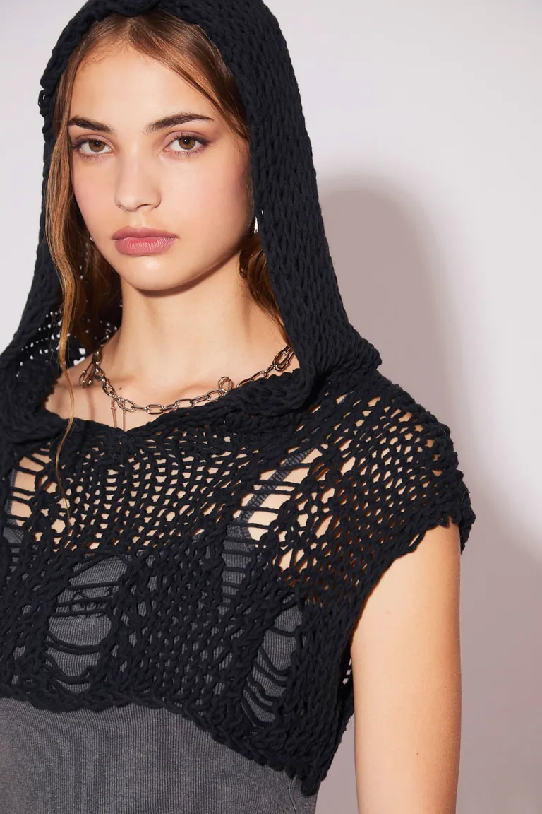 Sweater de algodón sin mangas con capucha para mujer de 47 Street en Buzos y Sweaters para argentina