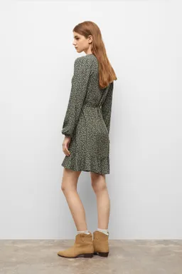 Vestido fluido estampado de Mango Teen en Vestidos para argentina