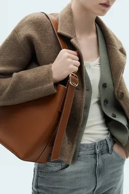 Bolso shopper piel de Mango en Bolsos y Carteras para argentina