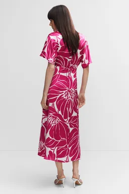 Vestido satinado cruzado de Mango en Vestidos para argentina