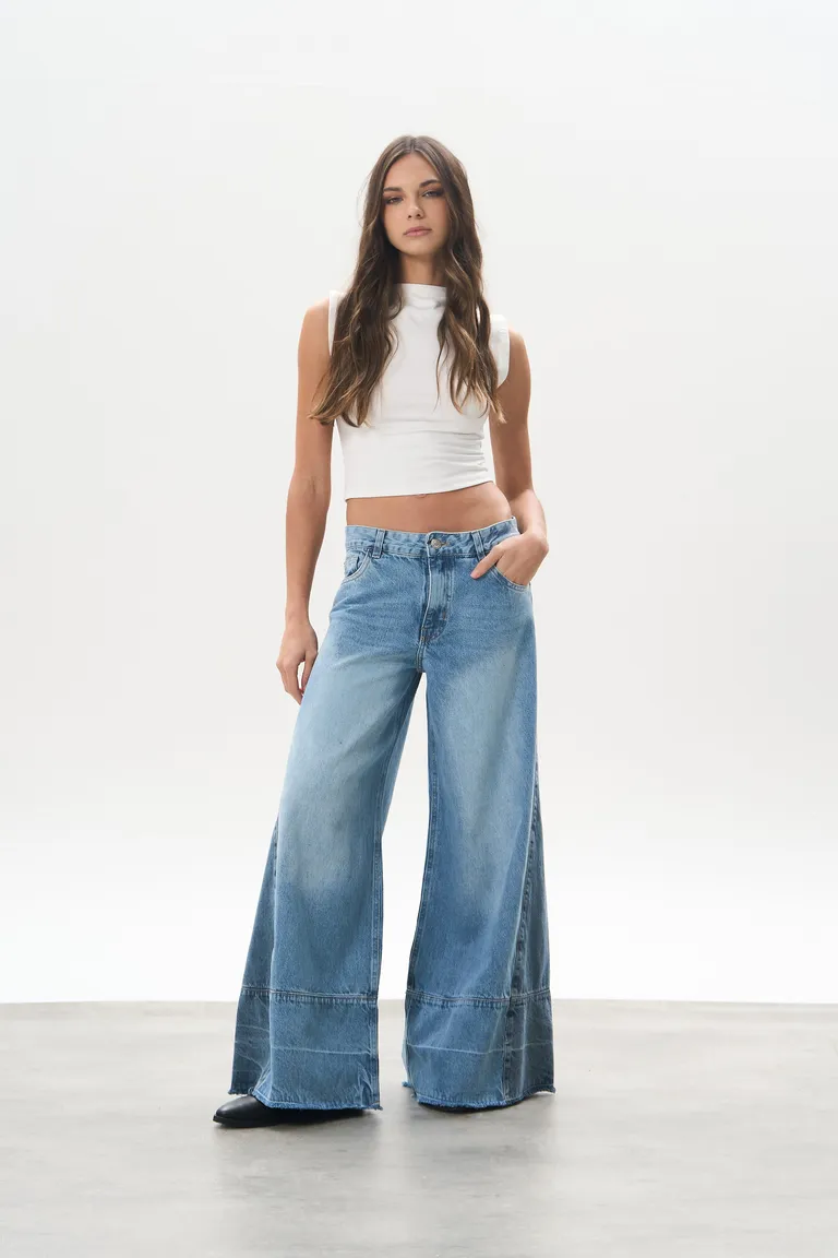 Jean denim megawide kanye de Magda en Pantalones para argentina