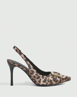 Zapatos stiletto leopardo elástico de Cuccoo en Zapatos con Tacos para argentina