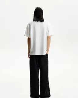 Pantalón felpa baggy acampanado de Bershka en Pantalones para argentina