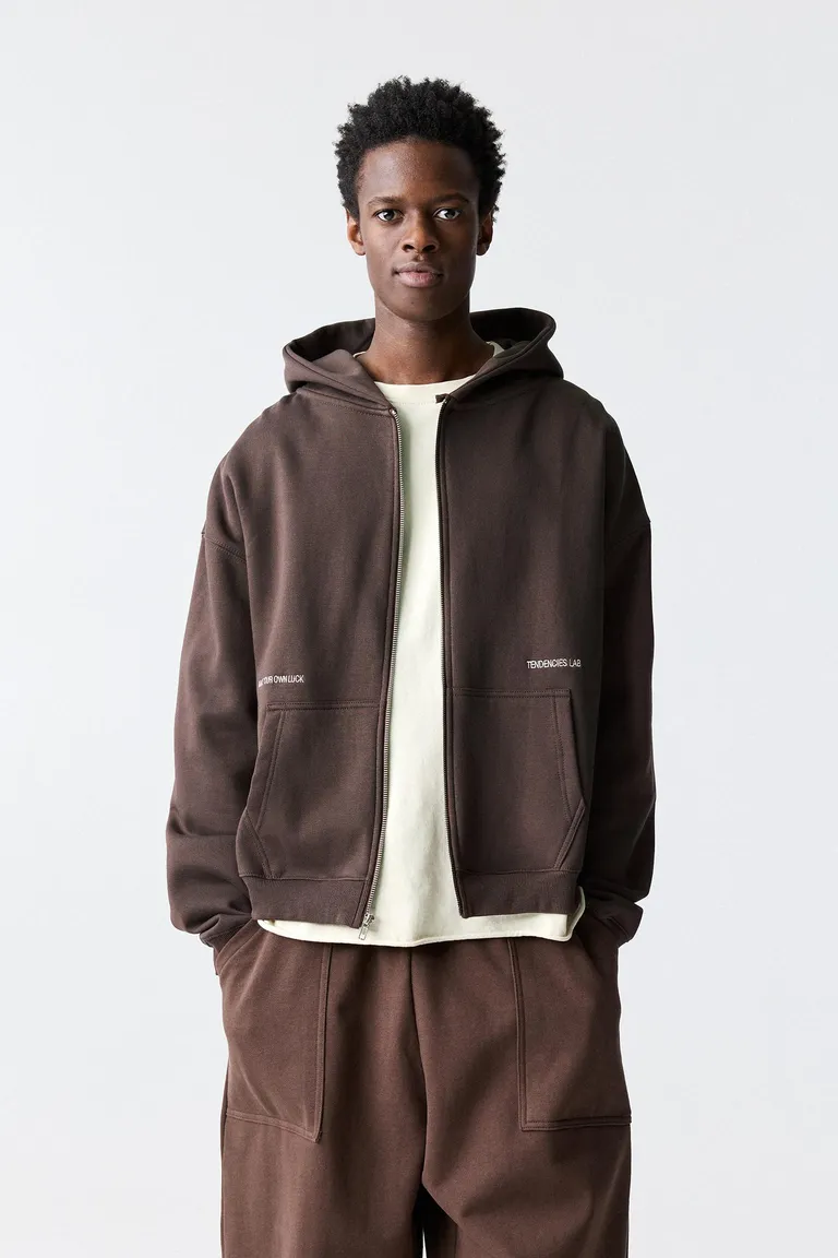 Sudadera capucha cremallera de Pull&Bear en Buzos y Sweaters para argentina