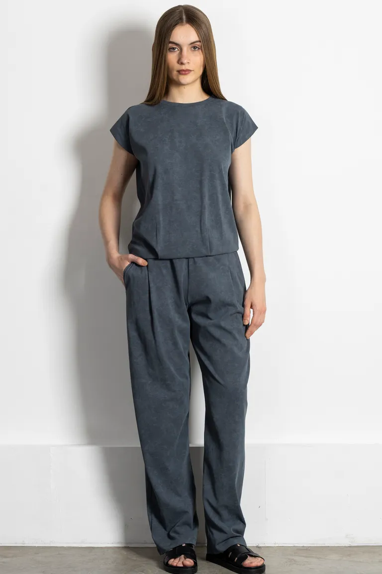 Pantalón de algodón baggy con cintura elástica y bolsillos de Kill en Pantalones para argentina