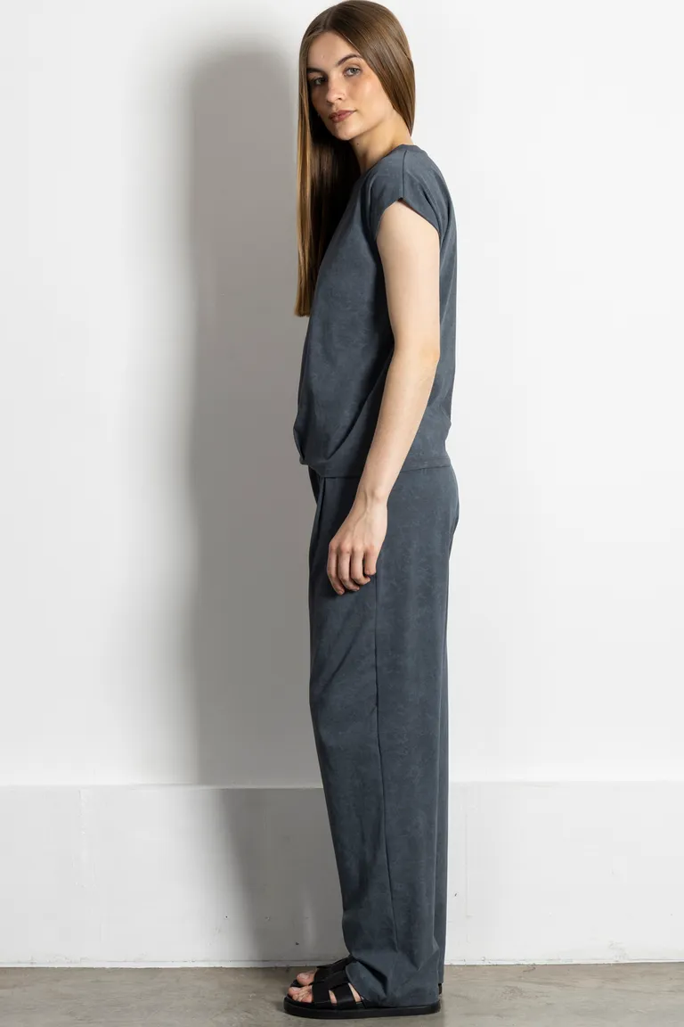 Pantalón de algodón baggy con cintura elástica y bolsillos de Kill en Pantalones para argentina