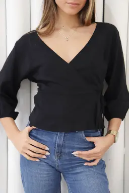 Blusa Cruzada de Newliza en Blusas para argentina