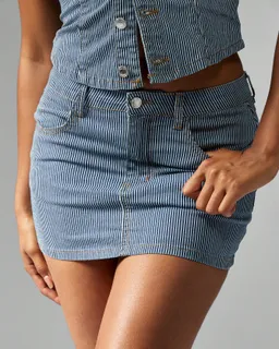 Minifalda denim yk ajustada de Missguided en Faldas para argentina