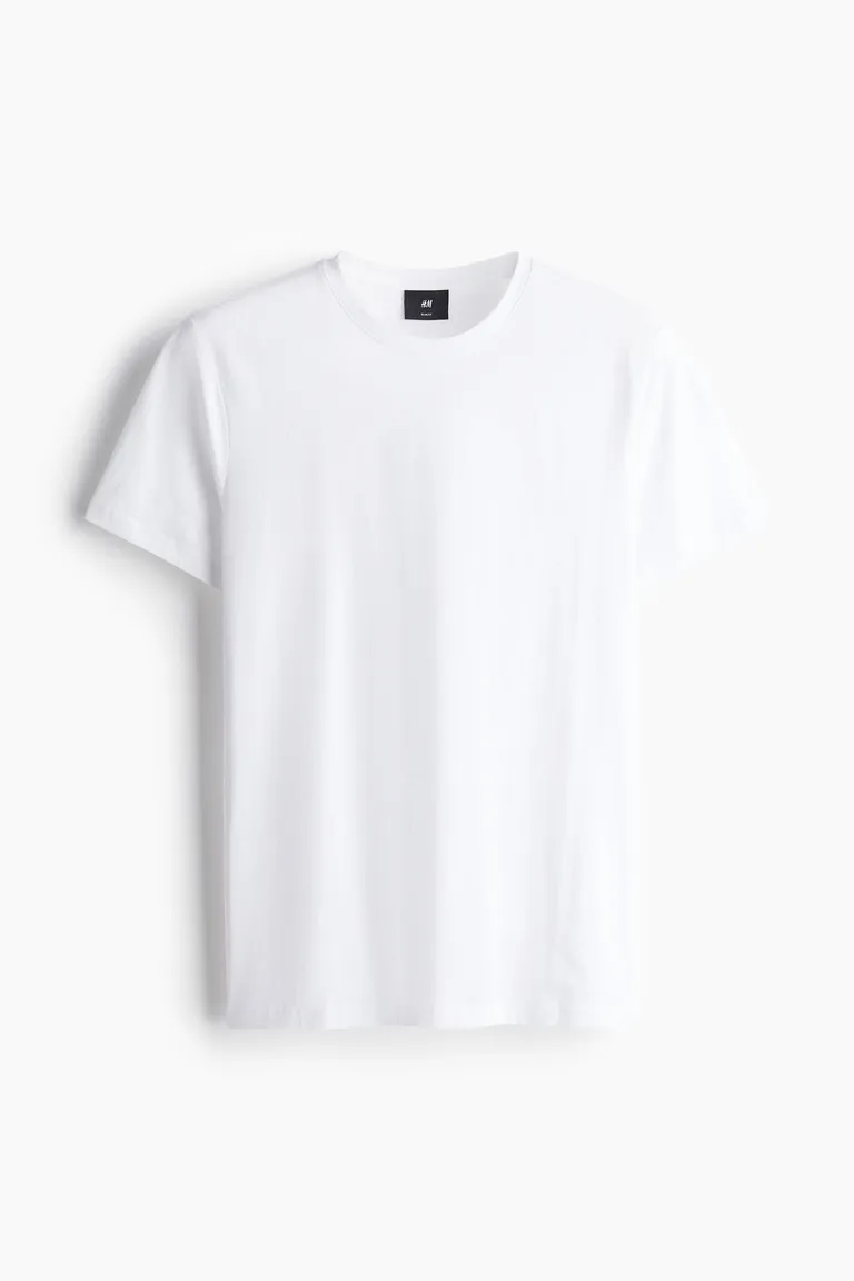 Remera slim fit algodón pima de H&M en Remeras y Polos para argentina