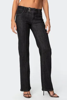 Jeans bota baja avril de Edikted en Pantalones para argentina