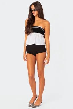 Top tubo peplum rena de Edikted en Tops para argentina