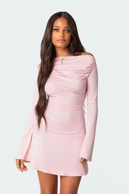 Minivestido fruncido leena de Edikted en Vestidos para argentina