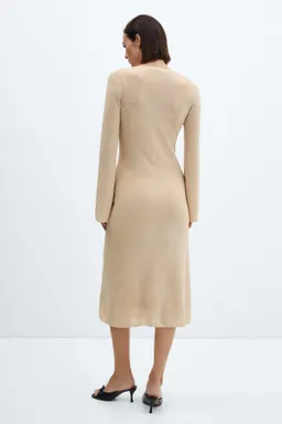 Vestido midi punto lúrex de Mango en Vestidos para argentina