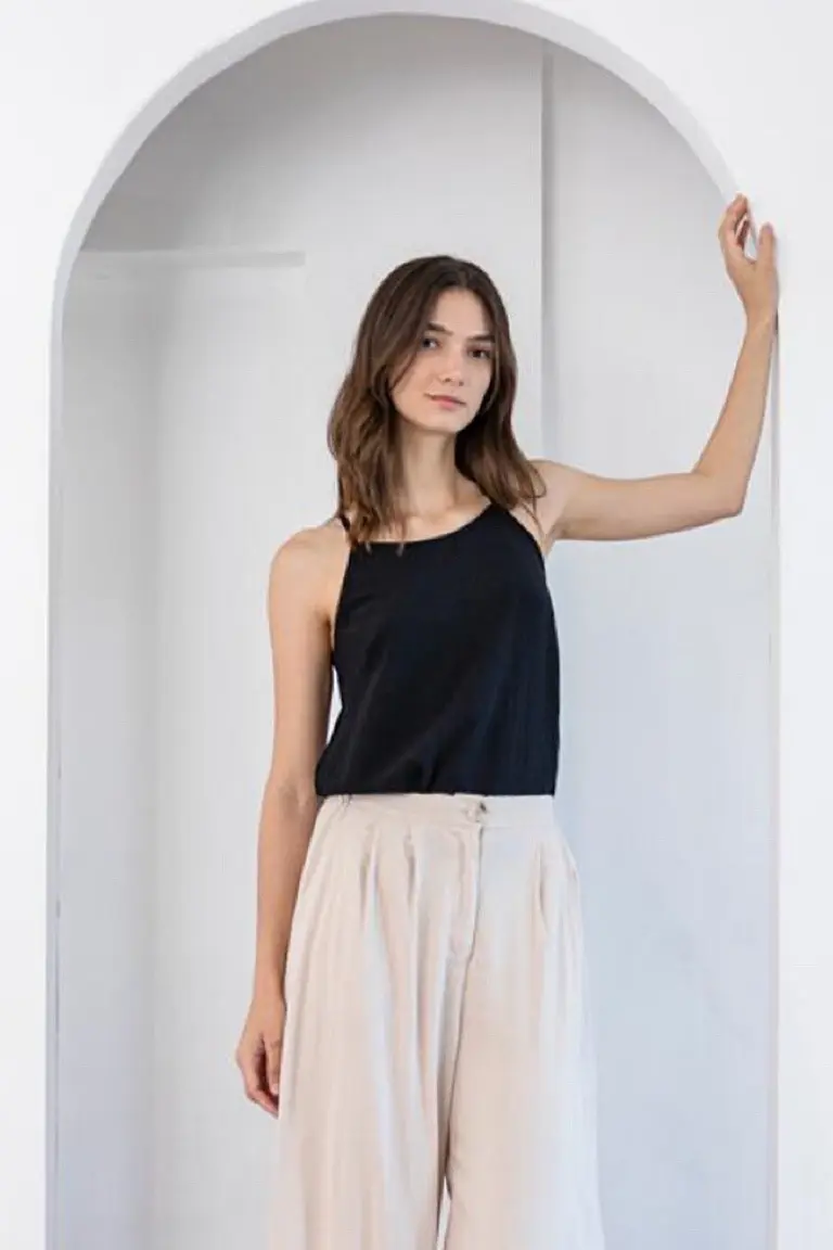 Musculosa de Crep de Hesed en Tops para argentina