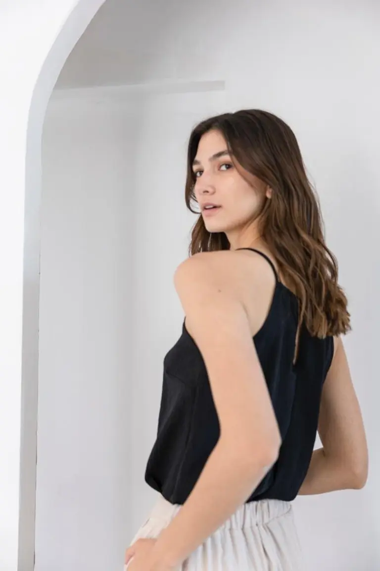 Musculosa de Crep de Hesed en Tops para argentina