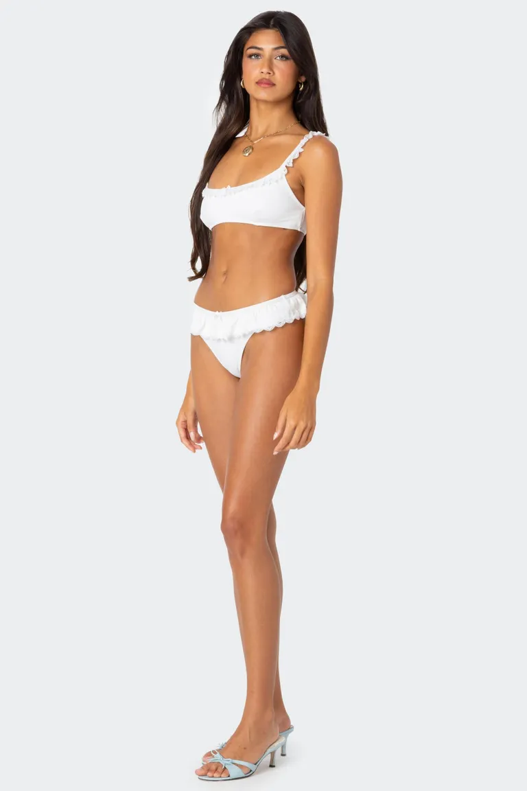 Bombacha bikini con volados encaje de Edikted en Swimwear y Beachwear para argentina