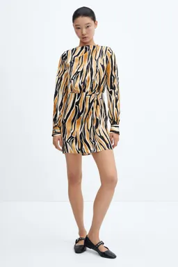 Vestido corto estampado de Mango en Vestidos para argentina