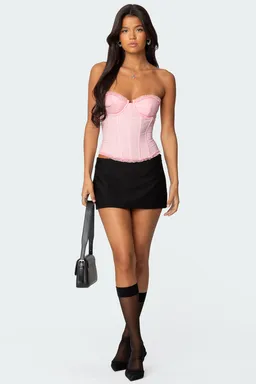 Corset deirdre con cordones de Edikted en Ropa Interior y Medias para argentina