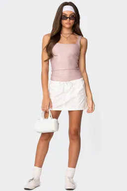 Musculosa sarah cuello cuadrado de Edikted en Tops para argentina