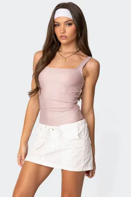 Musculosa sarah cuello cuadrado de Edikted en Tops para argentina