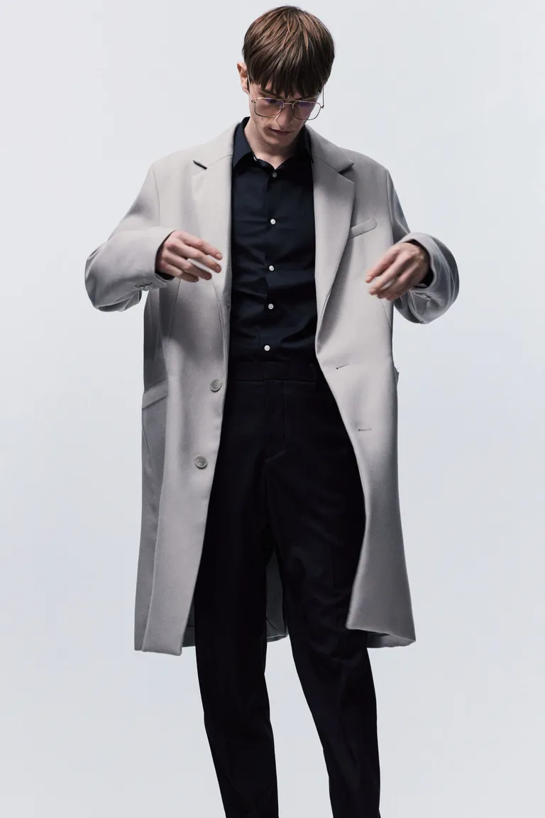 Camisa fácil planchado slim de H&M en Camisas para argentina