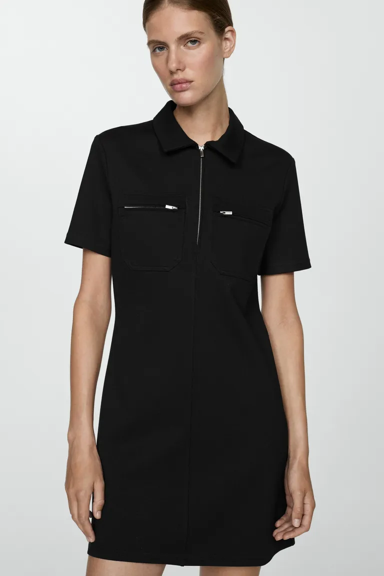 Vestido polo con bolsillos de Mango en Vestidos para argentina