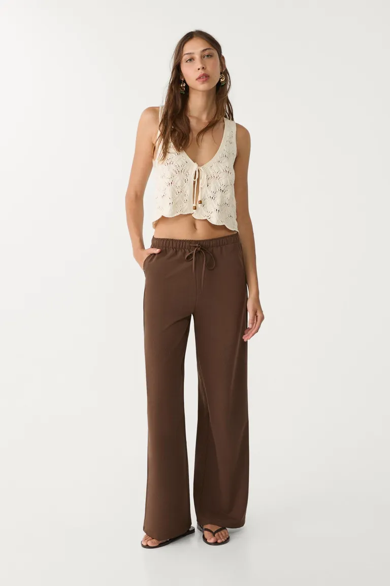 Pantalón fluido de vestir de Stradivarius en Pantalones para argentina