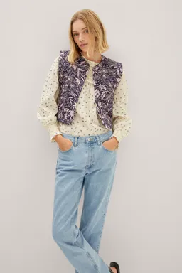 Chaleco acolchado estampado floral de Mango en Chalecos para argentina