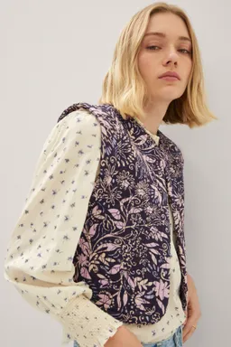 Chaleco acolchado estampado floral de Mango en Chalecos para argentina