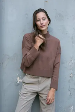 Media polera manga ancha de Nicole en Buzos y Sweaters para argentina