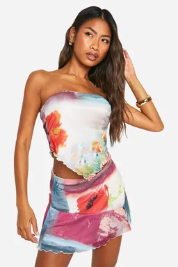 Top pañuelo estampado de Boohoo en Tops para argentina
