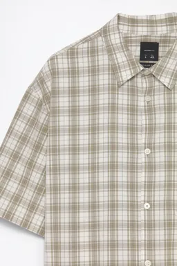 Camisa cuadros corte amplio de Lefties en Camisas para argentina