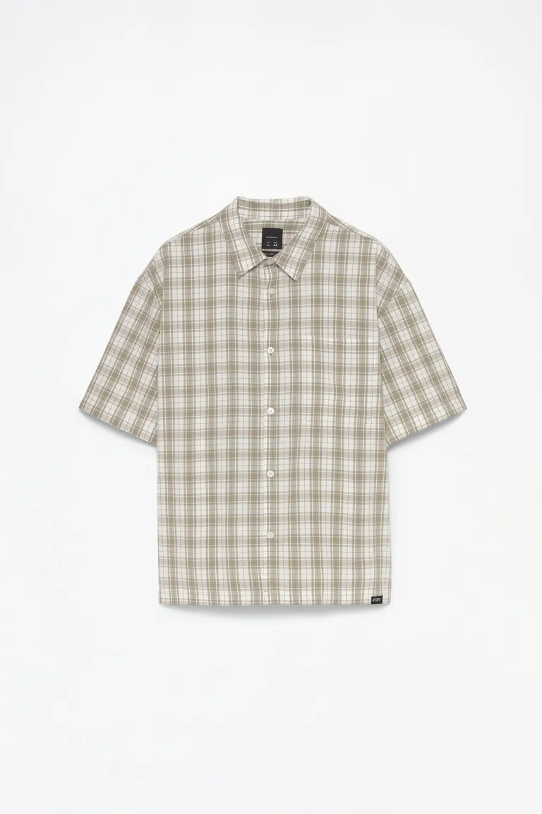 Camisa cuadros corte amplio de Lefties en Camisas para argentina