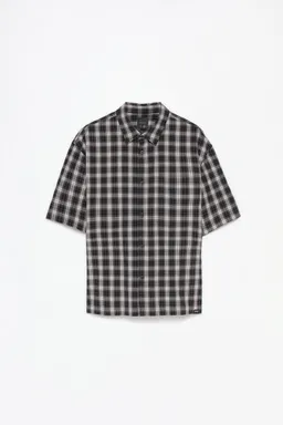 Camisa cuadros corte amplio de Lefties en Camisas para argentina