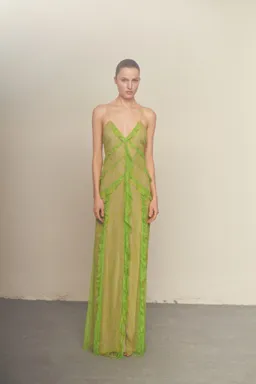 Vestido encaje con volantes de Mango en Vestidos para argentina